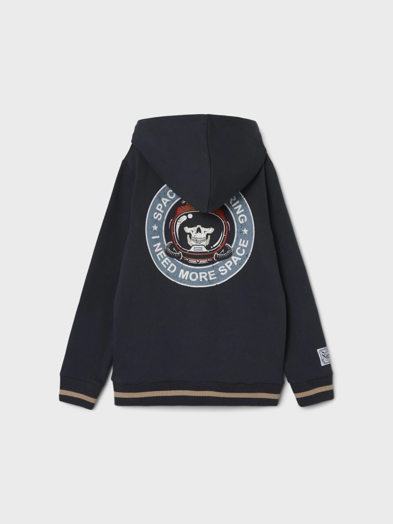 NAME IT Sweatwear Sweatvest Kinderen Blauw 4 NAME IT Sweatwear Sweatvest Kinderen Blauw - Afbeelding 2