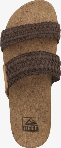 Reef Badslippers Strand-/badschoen Dames Donkerbruin -Hummel Winkel e2e0818a0dd99447e5f7106fd05b3102