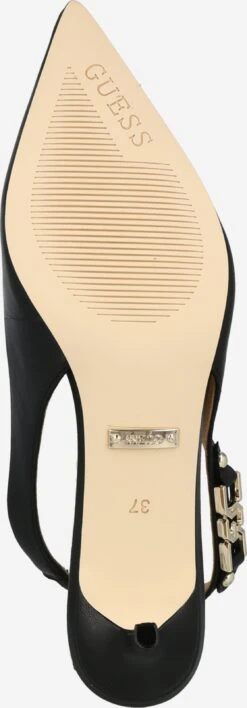 Guess Trending Slingpumps JEREN Dames Zwart -Hummel Winkel e471d3a5fc1f00f7616b82cf3b9873c4
