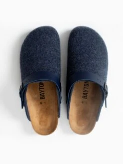 Instappers Muiltjes Noma Heren Navy / Blauw Gemêleerd -Hummel Winkel e5050adf6bd1ddf2d5d4e3c4ee001627