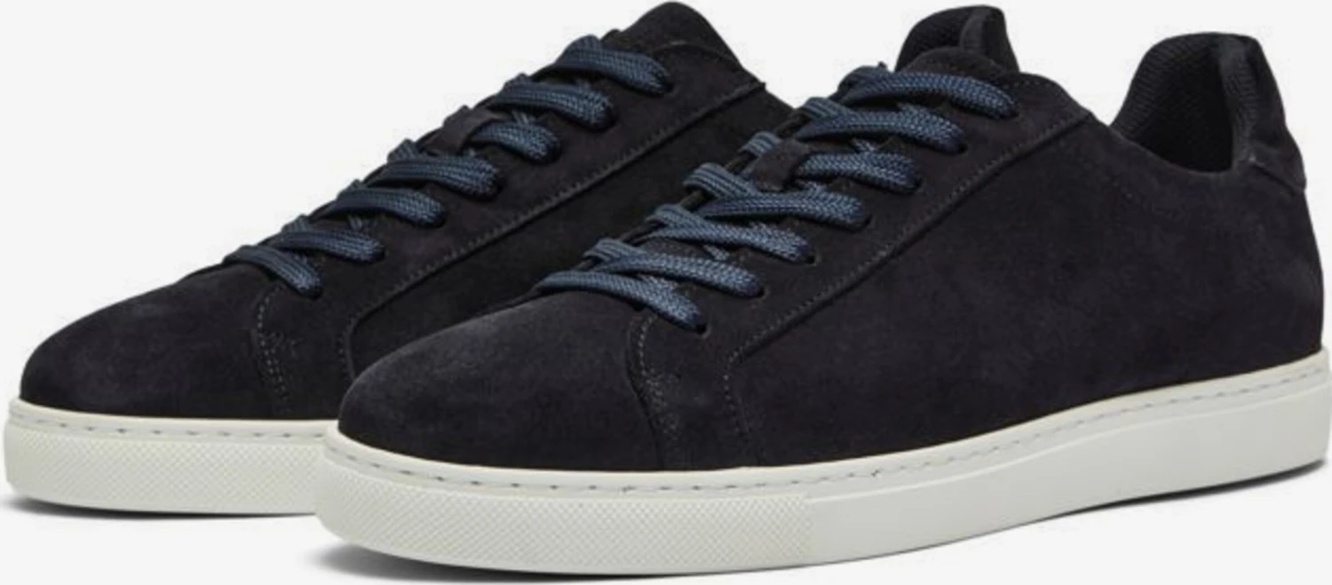 Selected Homme Casual Sneakers Sneakers Laag Heren Nachtblauw 6 Selected Homme Casual Sneakers Sneakers Laag Heren Nachtblauw - Afbeelding 4