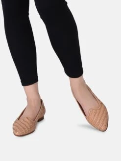 Klassieke Ballerinas Ballerina MAVIS Dames Cognac -Hummel Winkel e856c64e942773a5eeee954aaf4d23a3