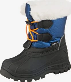 Kickers Schoenen Laarzen Sealsnow Kinderen Blauw / Zwart