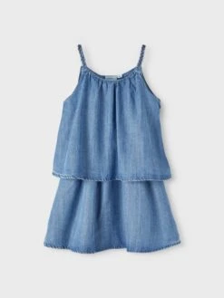 NAME IT Jurken Jurk Mette Kinderen Blauw 8 NAME IT Jurken Jurk Mette Kinderen Blauw -Hummel Winkel e949717fc5bc1eb861addd8178683656