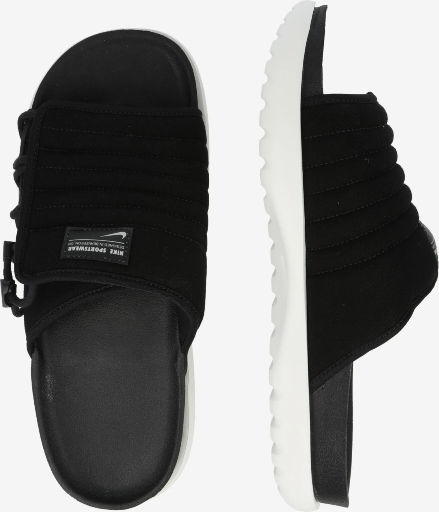 Nike Sportswear Instappers Muiltjes ASUNA 2 SLIDE Heren Zwart 4 Nike Sportswear Instappers Muiltjes ASUNA 2 SLIDE Heren Zwart - Afbeelding 2