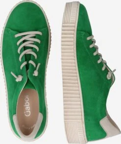 Gabor Casual Sneakers Sneakers Laag Dames Grasgroen -Hummel Winkel ea17d918ca73c2ea309690799e8aff0b