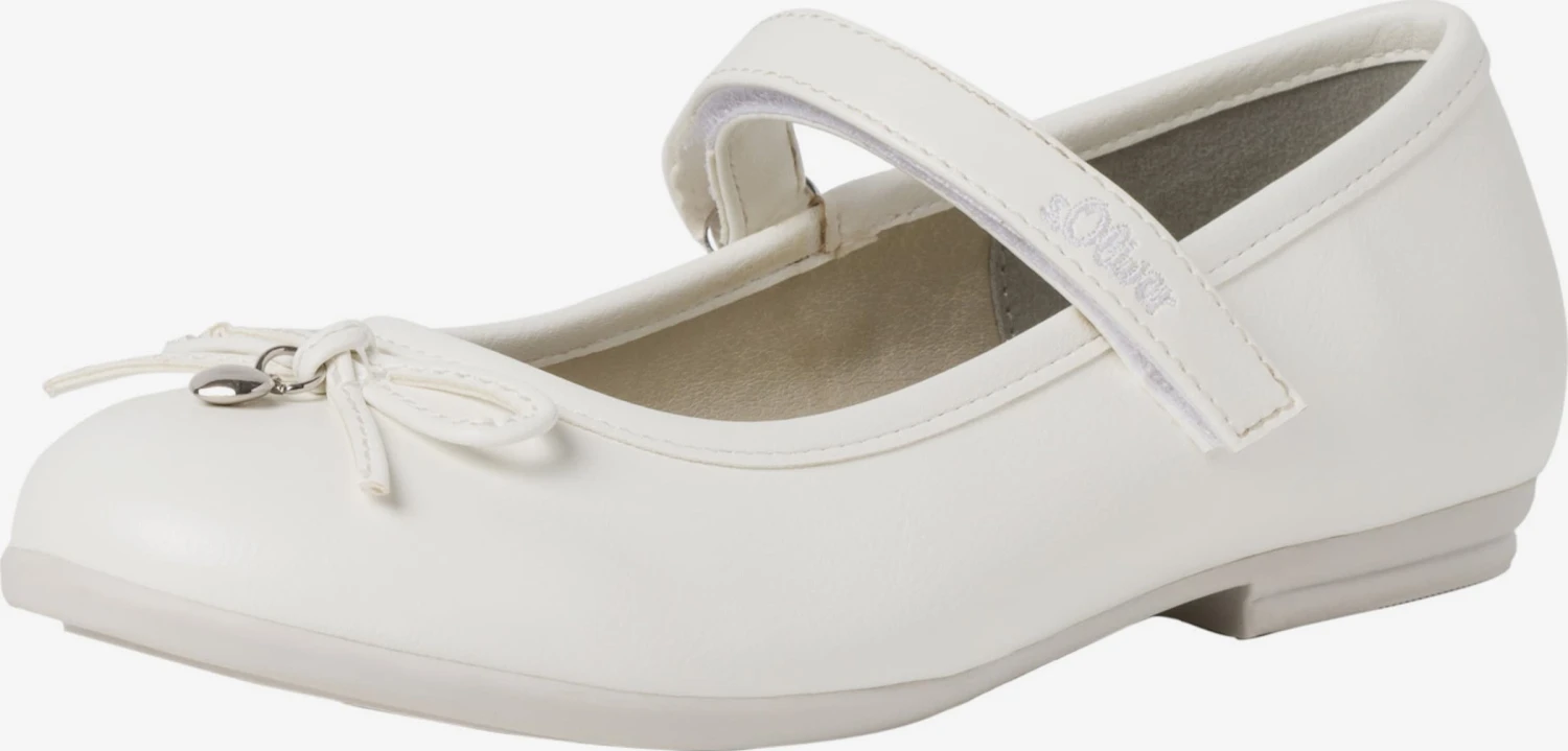 S.Oliver Schoenen Ballerinas Kinderen Natuurwit 3 S.Oliver Schoenen Ballerinas Kinderen Natuurwit