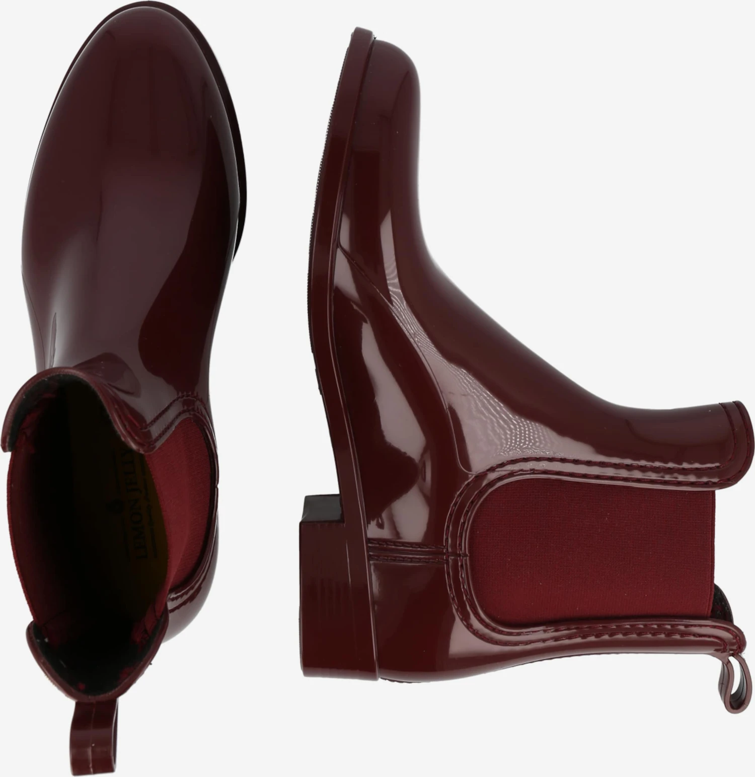 Lemon Jelly Laarzen Regenlaarzen COMFY Dames Bordeaux 4 Lemon Jelly Laarzen Regenlaarzen COMFY Dames Bordeaux - Afbeelding 2