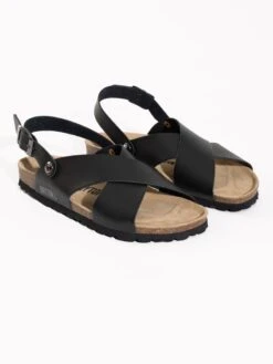 Sandalen & Slippers Sandaal Tweed Dames Zwart -Hummel Winkel edb978d6d356ab4f9c10a4626f5912e9