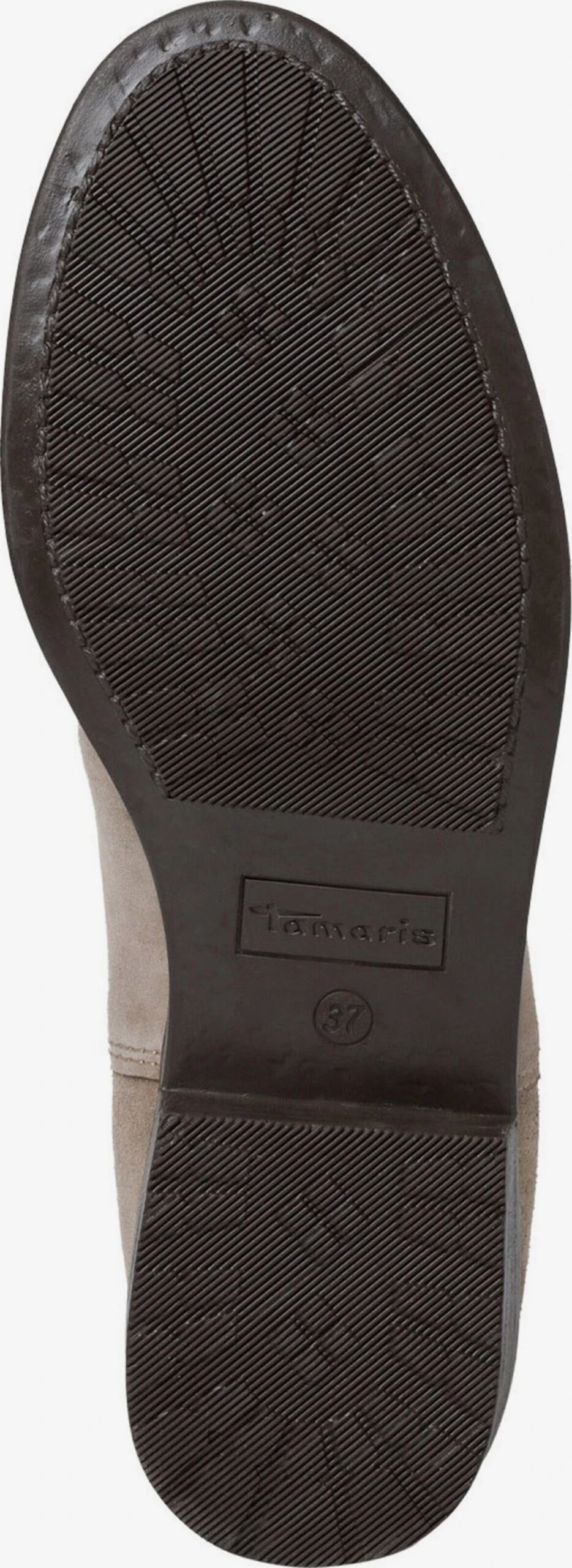 Tamaris Enkellaarsjes Chelsea Boots Dames Taupe 7 Tamaris Enkellaarsjes Chelsea Boots Dames Taupe - Afbeelding 5