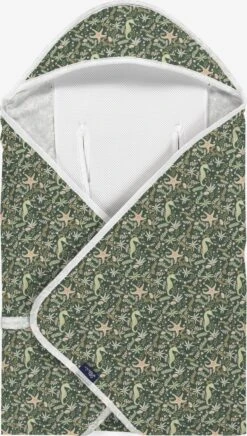 Alvi Babytextiel Babydeken Kinderen Lichtgroen / Donkergroen