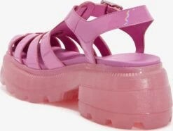 Sandalen Met Hak Sandaal THE GELI COMBAT FISHERMAN Dames Pink -Hummel Winkel eeaff1a25f877dafb1399b03bb4b52ae