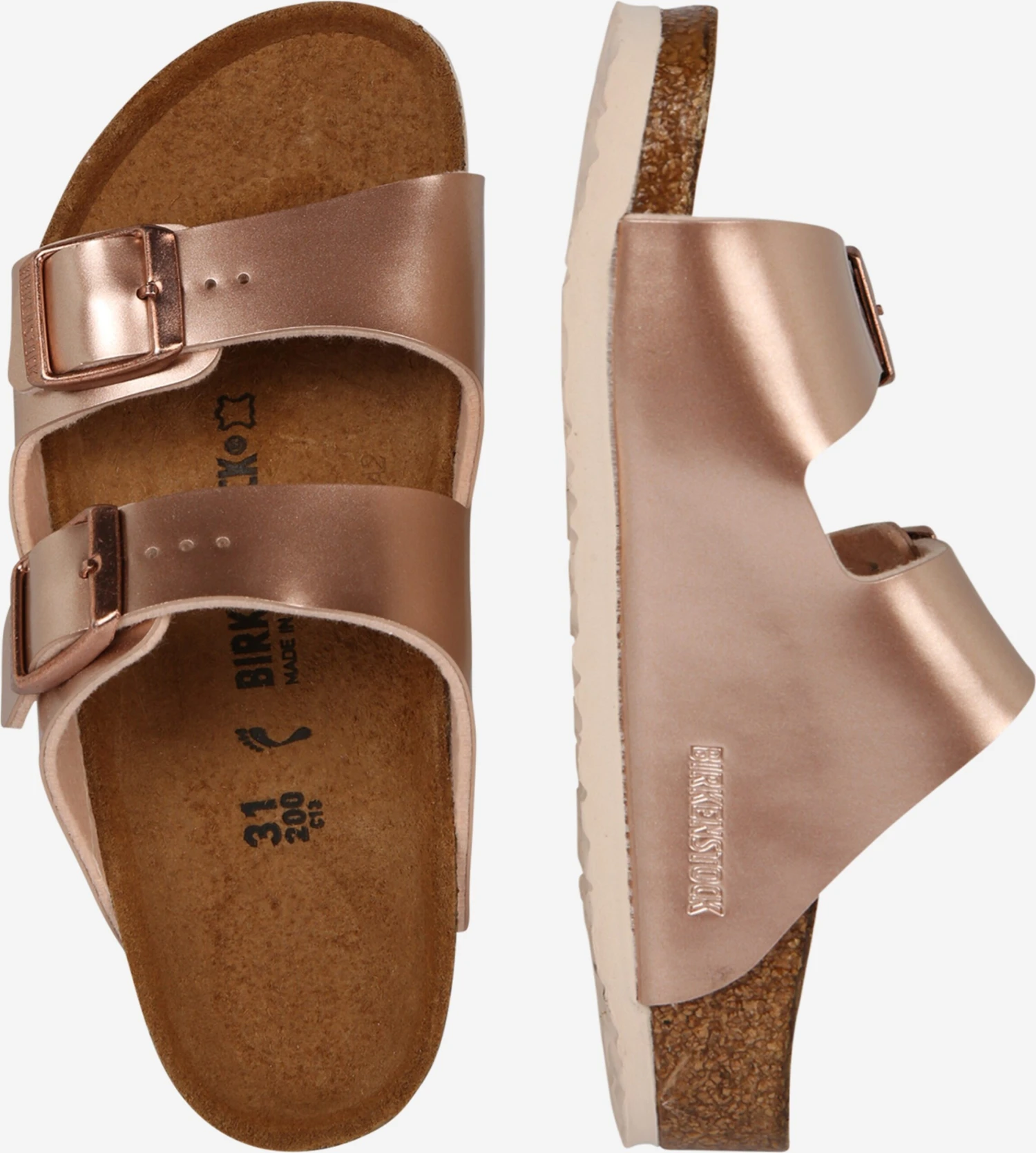 Birkenstock Schoenen Sandalen Arizona Kinderen Roze 4 Birkenstock Schoenen Sandalen Arizona Kinderen Roze - Afbeelding 2