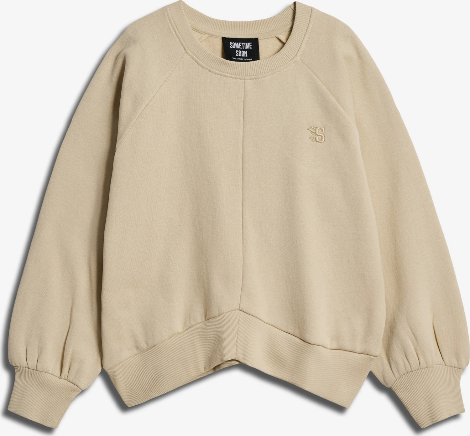 Sometime Soon Sweatwear Sweatshirt Kinderen Sand 3 Sometime Soon Sweatwear Sweatshirt Kinderen Sand