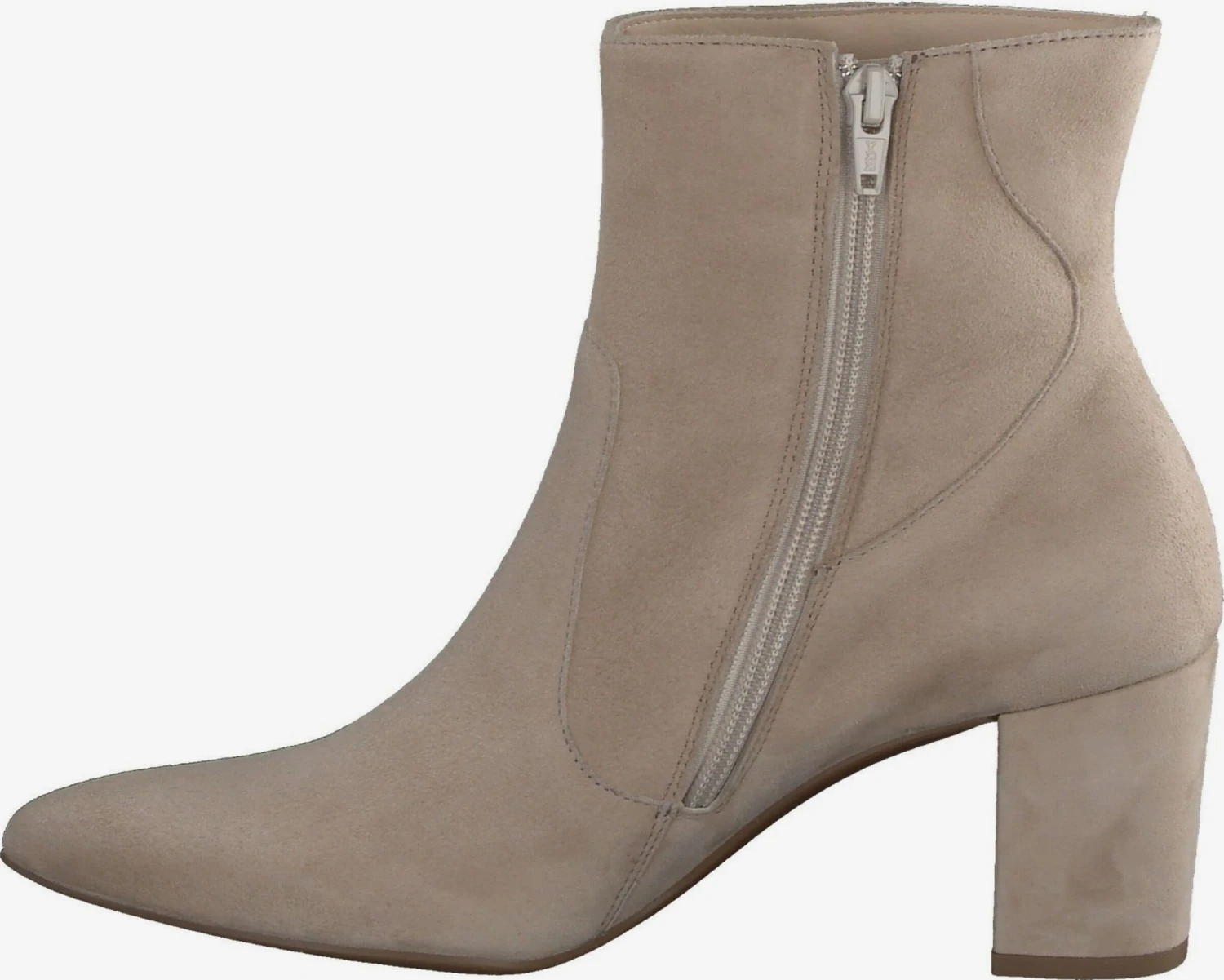 Paul Green Klassieke Enkellaarsjes Enkellaarsjes Dames Champagne 4 Paul Green Klassieke Enkellaarsjes Enkellaarsjes Dames Champagne - Afbeelding 2