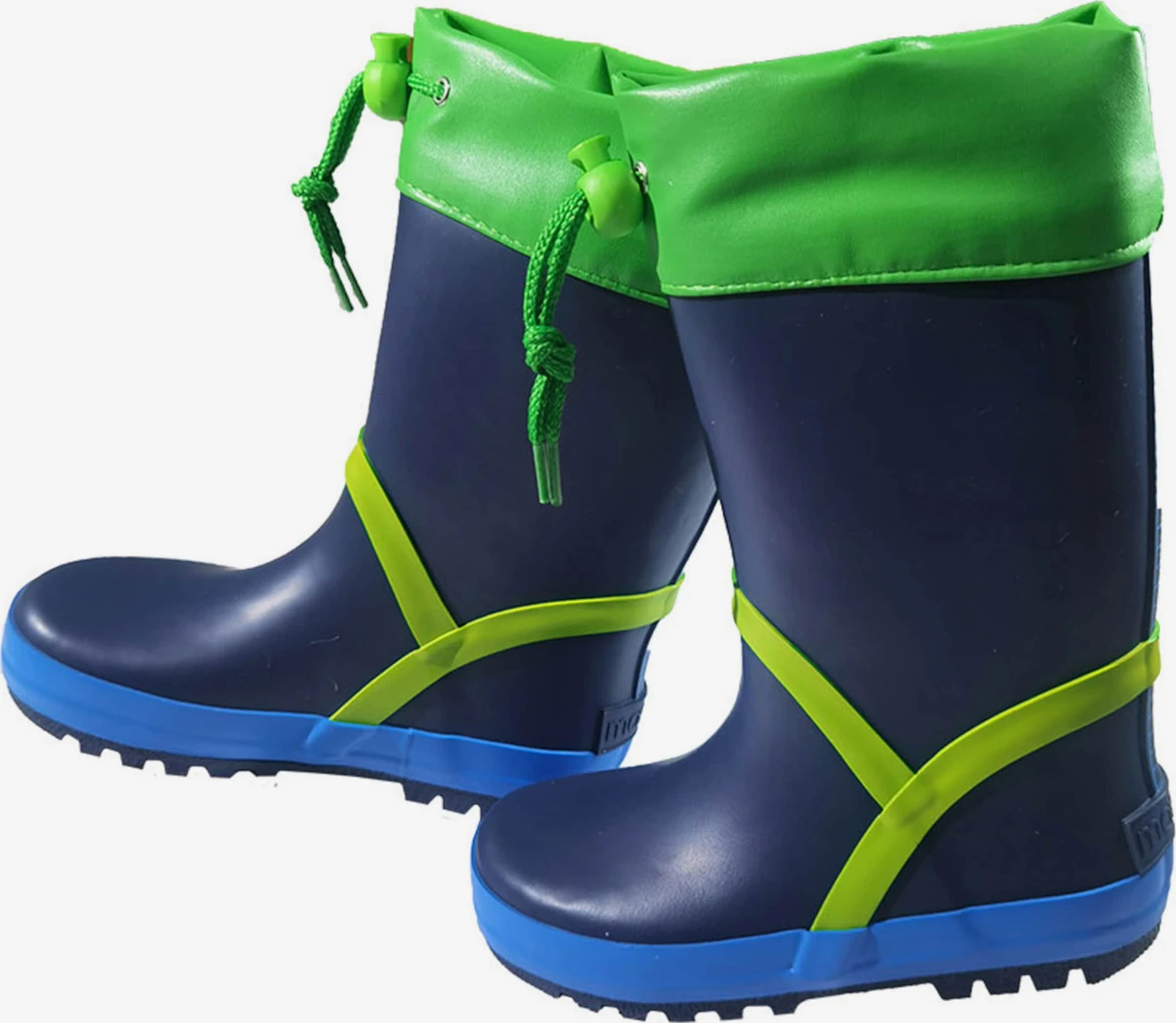 Maximo Rubberlaarzen Regenlaarzen Kinderen Blauw / Donkerblauw 3 Maximo Rubberlaarzen Regenlaarzen Kinderen Blauw / Donkerblauw