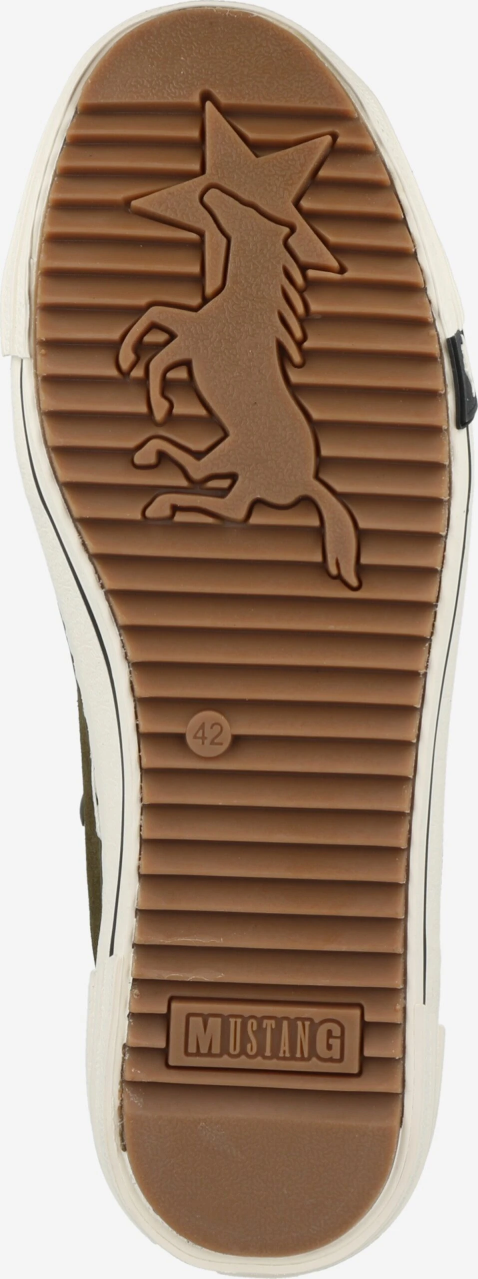 Mustang Hoge Sneakers Sneakers Hoog Heren Kaki / Olijfgroen 5 Mustang Hoge Sneakers Sneakers Hoog Heren Kaki / Olijfgroen - Afbeelding 3