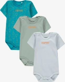 ESPRIT Bodys Rompertje/body Kinderen Grijs / Kaki