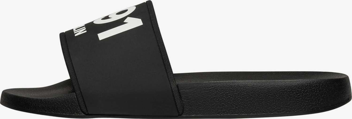 Badslippers Strand-/badschoen Urban Slide AA Dames Zwart 5 Badslippers Strand-/badschoen Urban Slide AA Dames Zwart - Afbeelding 3