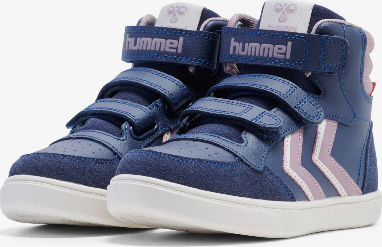Hummel Schoenen Sneakers STADIL PRO Kinderen Navy 5 Hummel Schoenen Sneakers STADIL PRO Kinderen Navy - Afbeelding 3