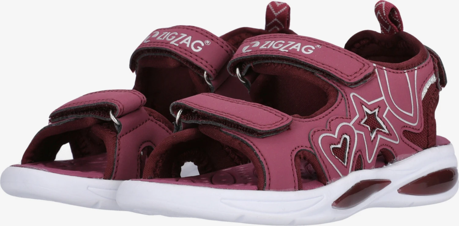 ZigZag Sandalen Open Schoenen Miki Kinderen Rood 5 ZigZag Sandalen Open Schoenen Miki Kinderen Rood - Afbeelding 3