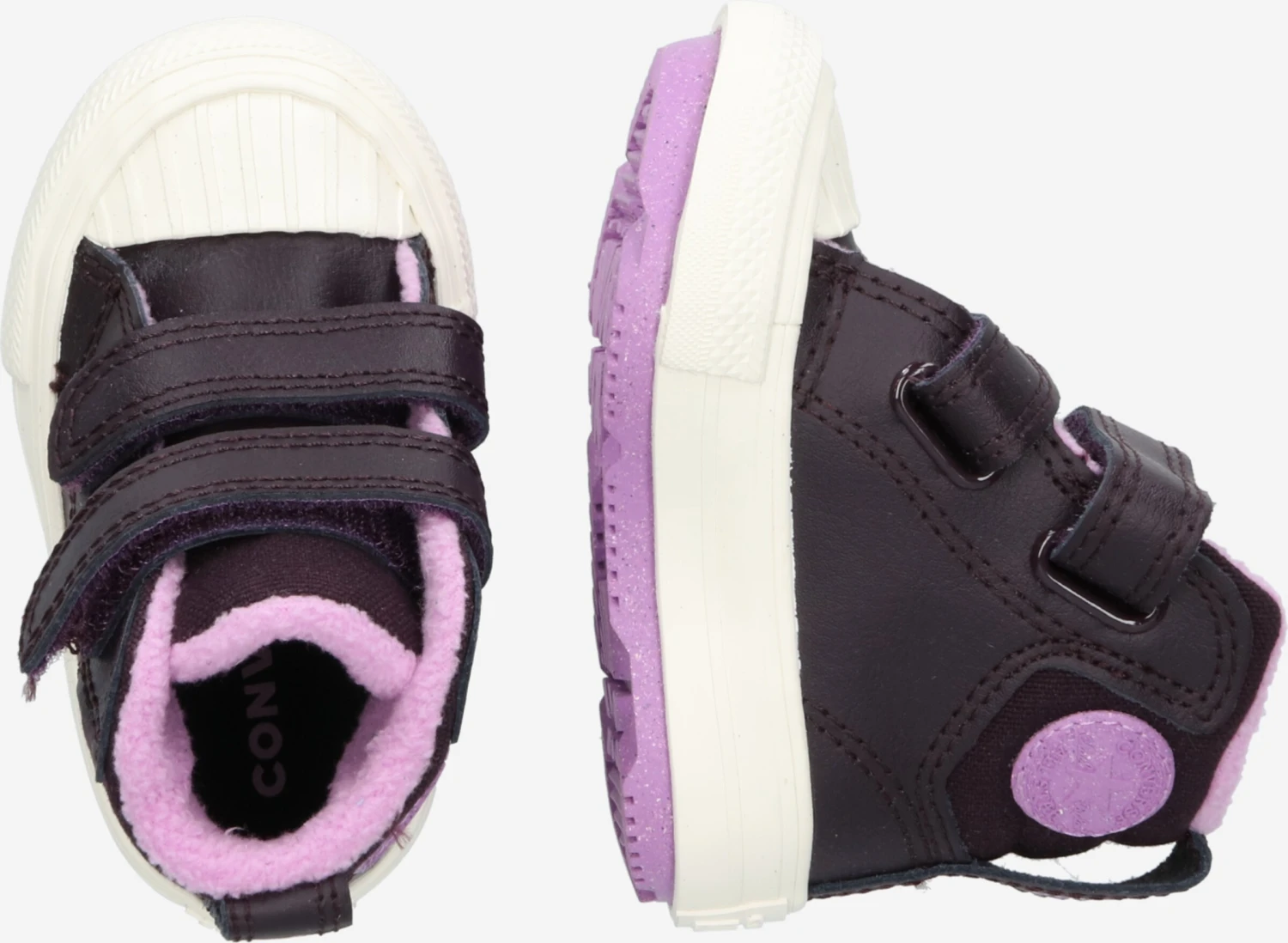 Converse Schoenen Laarzen CHUCK TAYLOR ALL STAR BERKSHIRE Kinderen Lila / Aubergine 4 Converse Schoenen Laarzen CHUCK TAYLOR ALL STAR BERKSHIRE Kinderen Lila / Aubergine - Afbeelding 2