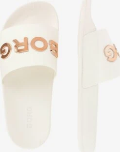 BJØRN BORG Badslippers Strand-/badschoen Dames Crème -Hummel Winkel f36e40f6790edaf6bfc9ed23cdbaaab0