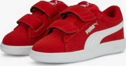 Puma Schoenen Sneakers Smash 3.0 Kinderen Vuurrood