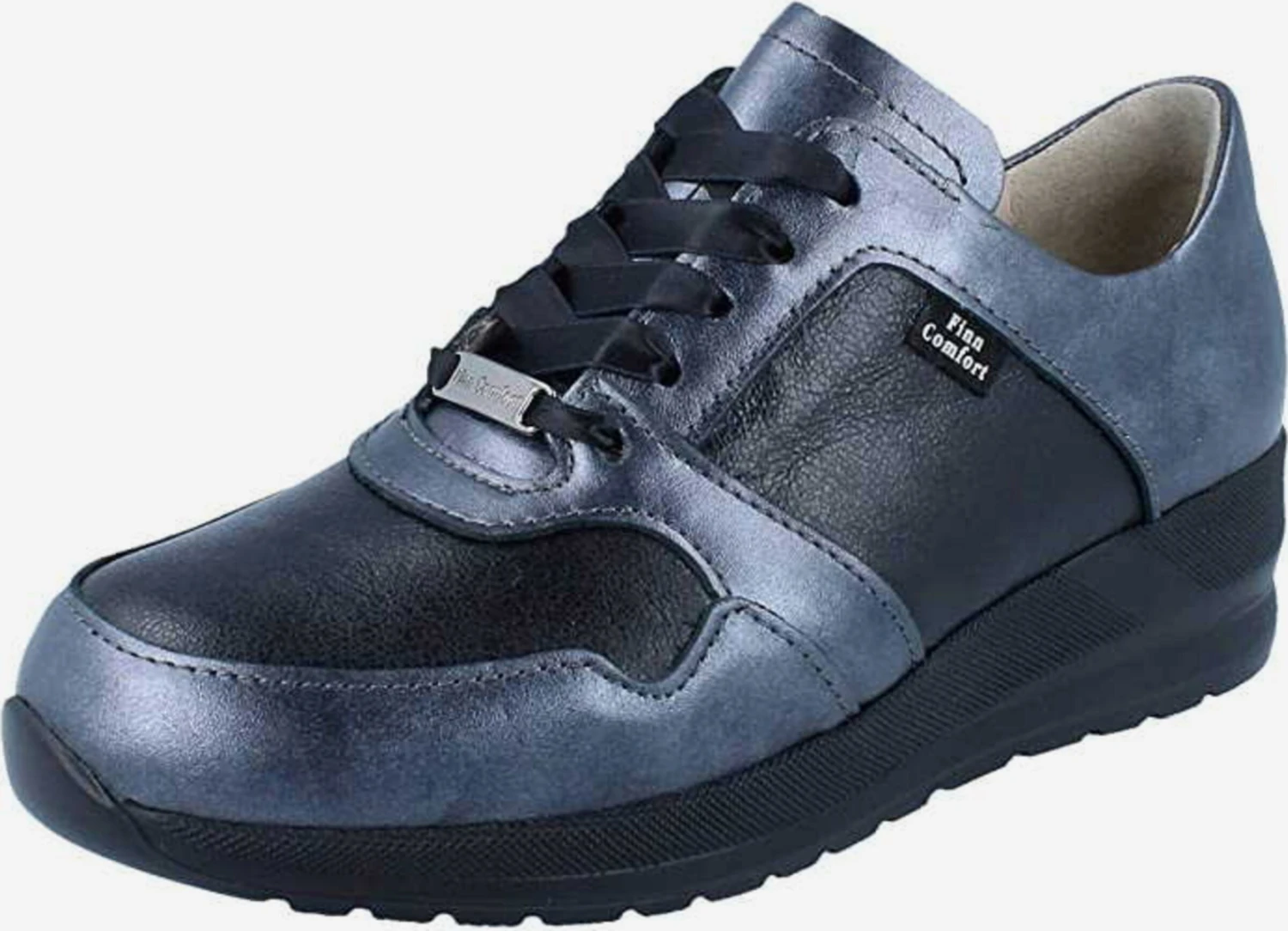 Finn Comfort Veterschoenen Veterschoen Dames Navy / Duifblauw 3 Finn Comfort Veterschoenen Veterschoen Dames Navy / Duifblauw