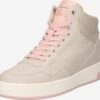 Calvin Klein Jeans Hoge Sneakers Sneakers Hoog Dames Lichtbeige -Hummel Winkel f5df9b08d7fe05daa40cdbc9bc037fc0