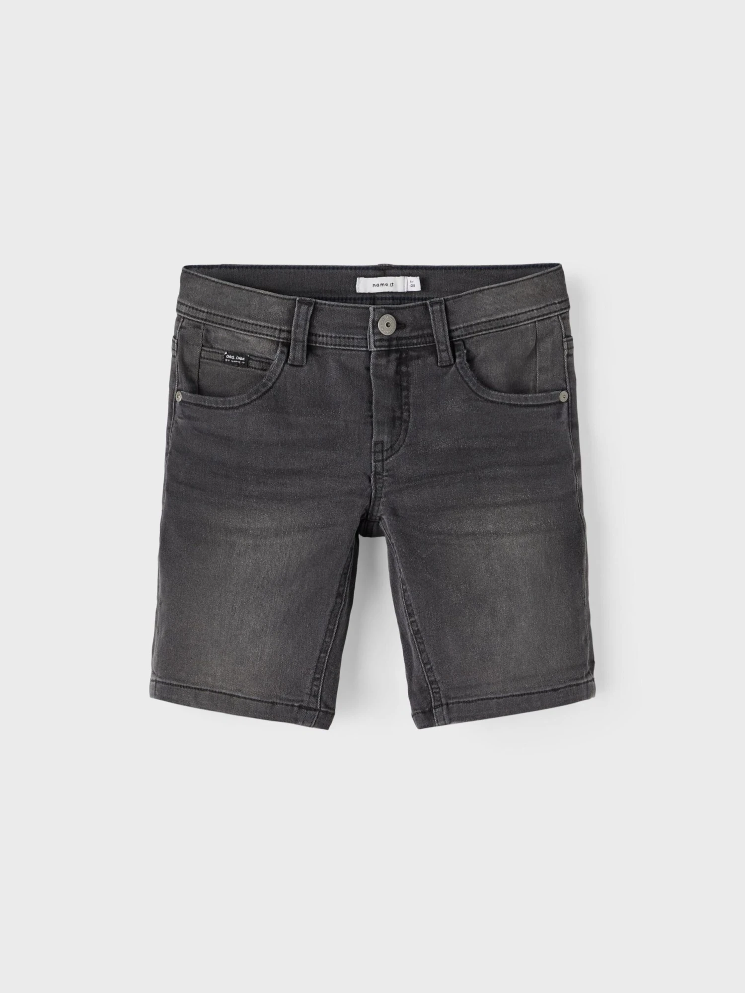 NAME IT Shorts Regular Jeans Ryan Kinderen Grijs 5 NAME IT Shorts Regular Jeans Ryan Kinderen Grijs - Afbeelding 3