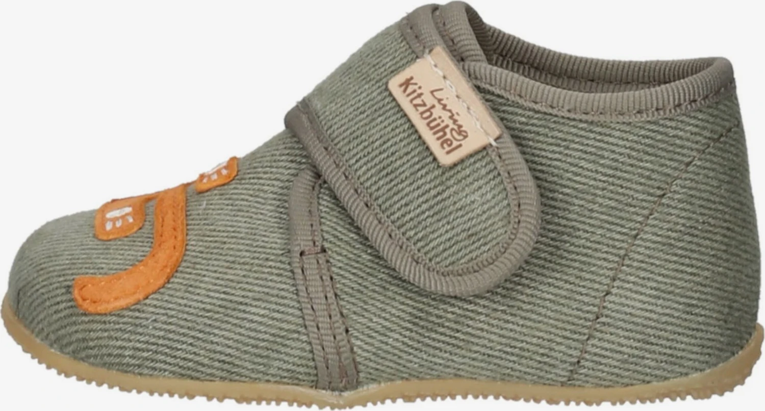 Living Kitzbühel Pantoffels Huisschoenen Kinderen Olijfgroen 4 Living Kitzbühel Pantoffels Huisschoenen Kinderen Olijfgroen - Afbeelding 2
