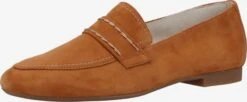 Paul Green Loafers Instappers Dames Abrikoos