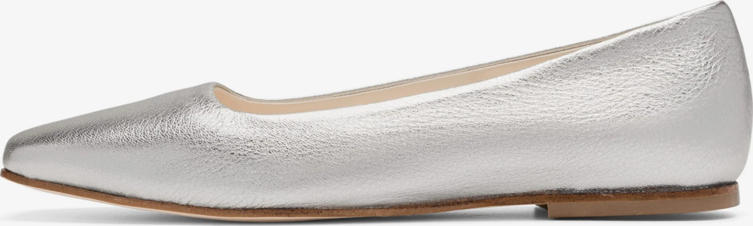 Klassieke Ballerinas Ballerina Audrey B Dames Zilver 5 Klassieke Ballerinas Ballerina Audrey B Dames Zilver - Afbeelding 3