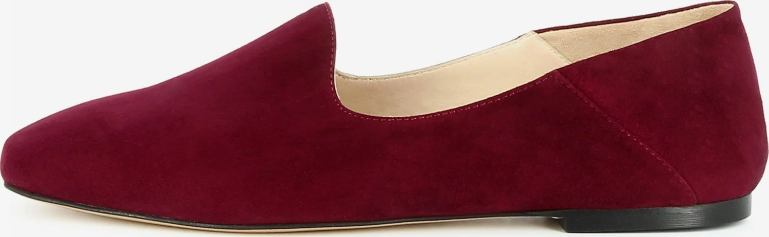 Loafers Instappers ASIA Dames Donkerrood 6 Loafers Instappers ASIA Dames Donkerrood - Afbeelding 4