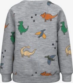 NAME IT Sweatwear Sweatshirt LOUIN Kinderen Grijs Gemêleerd -Hummel Winkel f9c46a52a24b653c4c8c2097967e8981