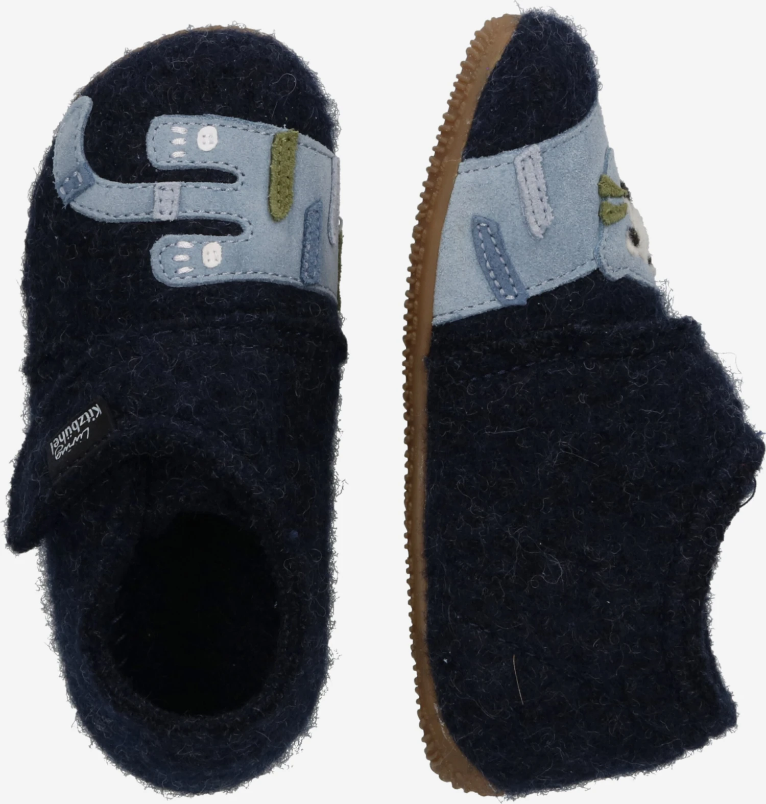 Living Kitzbühel Pantoffels Huisschoenen Kinderen Navy / Lichtblauw 4 Living Kitzbühel Pantoffels Huisschoenen Kinderen Navy / Lichtblauw - Afbeelding 2