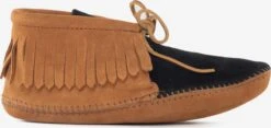 Minnetonka Lage Schoenen Mocassins Classic Fringe Heren Cognac -Hummel Winkel fa023406fb2bfe000af2355085279454
