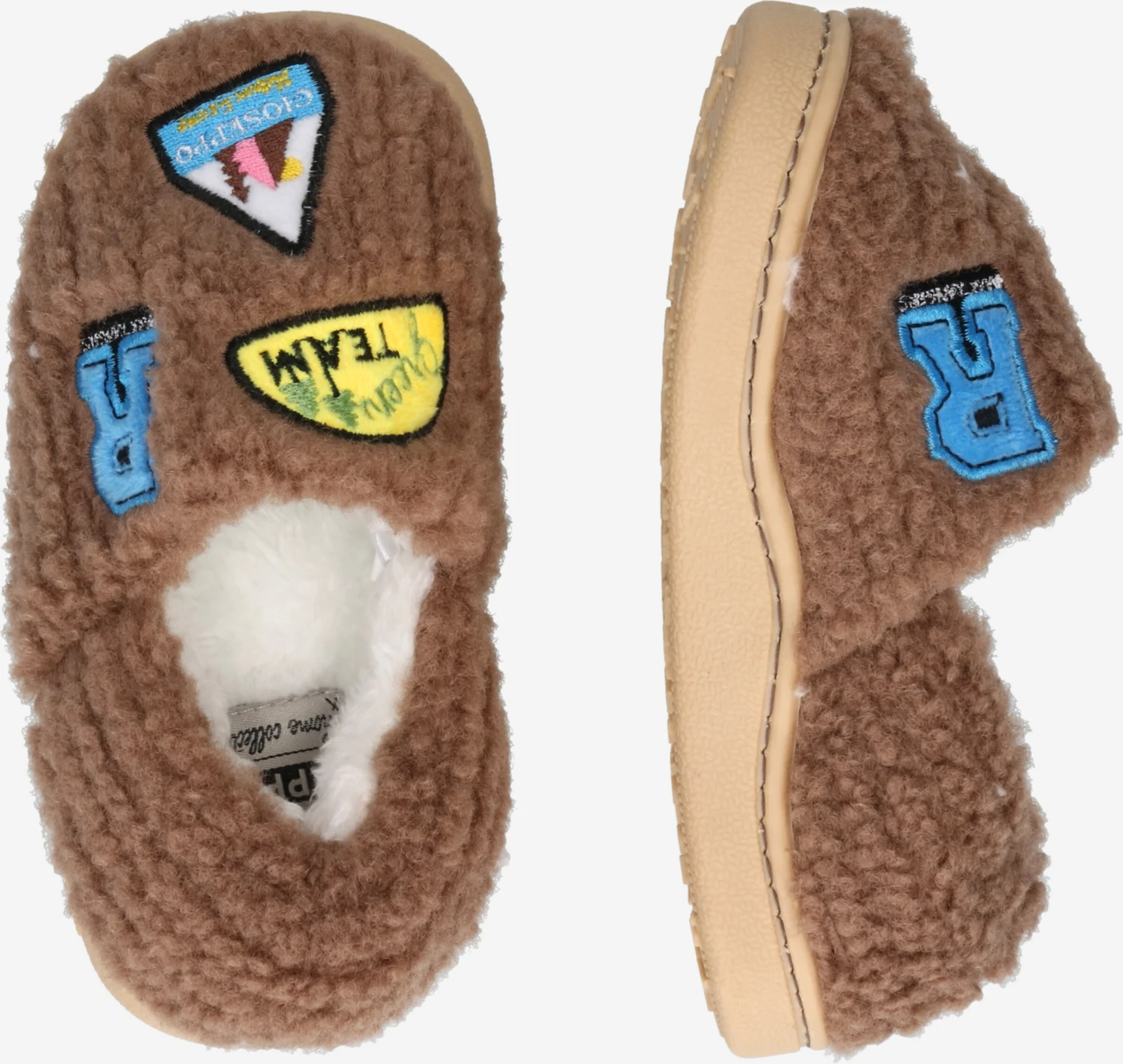 Gioseppo Pantoffels Huisschoenen SAUE Kinderen Lichtbruin 4 Gioseppo Pantoffels Huisschoenen SAUE Kinderen Lichtbruin - Afbeelding 2