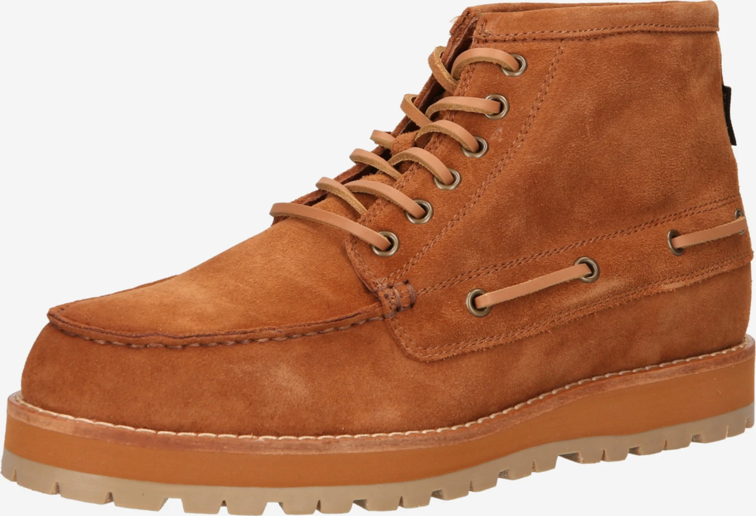 Pompeii Casual Veterschoenen Veterschoen BRISTOL Heren Cognac 3 Pompeii Casual Veterschoenen Veterschoen BRISTOL Heren Cognac