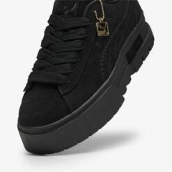 Puma Casual Sneakers Sneakers Laag Mayze Reclaim Suede Dames Zwart -Hummel Winkel faa28372d7d824707e79a2edf222750e