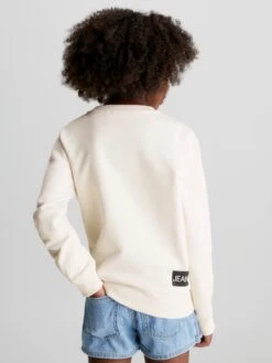 Calvin Klein Jeans Sweatwear Sweatshirt Kinderen Crème / Ecru -Hummel Winkel facb691b2b65337af92d4df270908df3