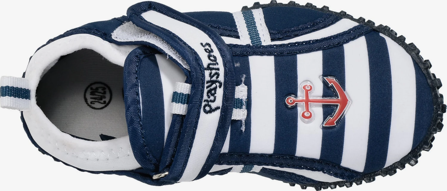 Playshoes Waterschoenen Strand-/badschoen Maritim Kinderen Marine 6 Playshoes Waterschoenen Strand-/badschoen Maritim Kinderen Marine - Afbeelding 4
