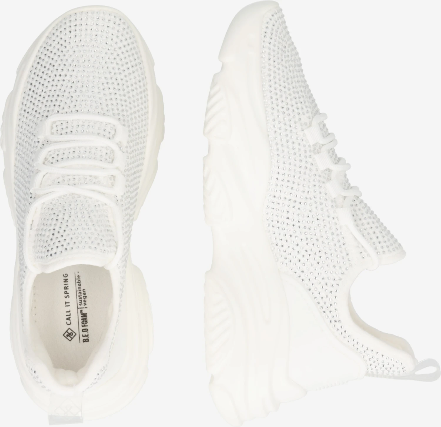 Call It Spring Slip-on Sneakers Slip-on TRIXI Dames Wit 4 Call It Spring Slip-on Sneakers Slip-on TRIXI Dames Wit - Afbeelding 2