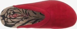 Rohde Pantoffels Huisschoenen Neustadt Dames Vuurrood -Hummel Winkel fd17418b85027c2f7df5a978fb1670ae
