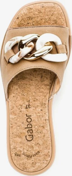 Gabor Plateau Sandalen Muiltjes Dames Bruin -Hummel Winkel fd67e465e1ca4c7a09d8a9778c55793f