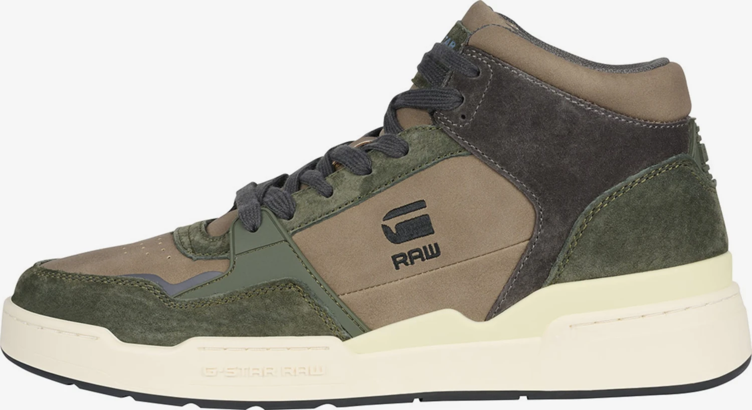 G-Star Raw Hoge Sneakers Sneakers Hoog ATTACC Heren Olijfgroen 4 G-Star Raw Hoge Sneakers Sneakers Hoog ATTACC Heren Olijfgroen - Afbeelding 2