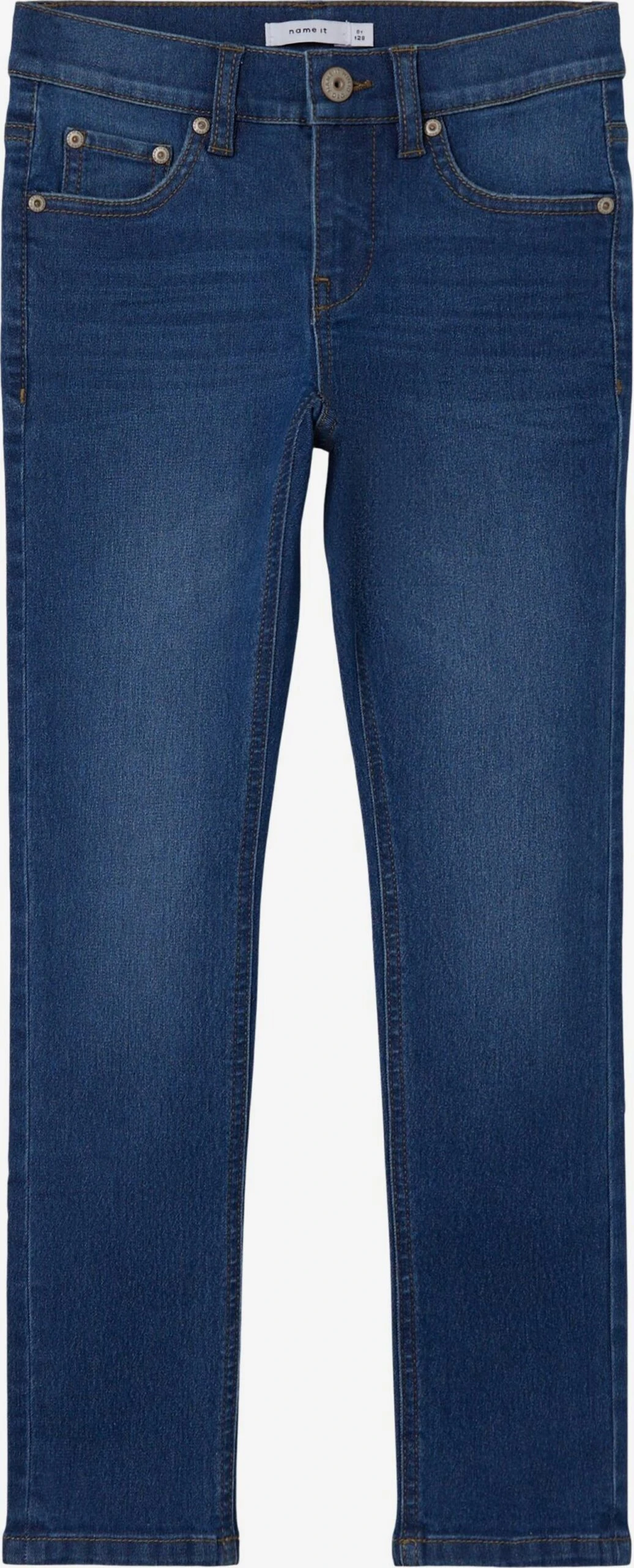 NAME IT Jeans Slimfit Jeans Silas Kinderen Blauw 3 NAME IT Jeans Slimfit Jeans Silas Kinderen Blauw