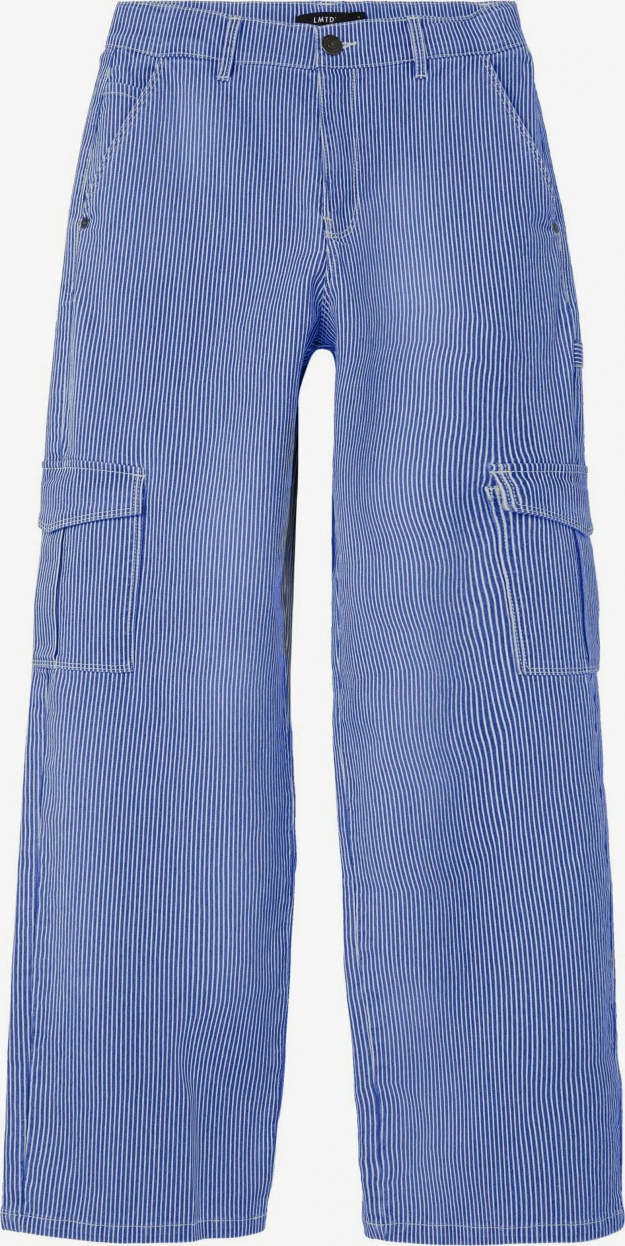 NAME IT Pantalons Wide Leg Broek Kinderen Blauw 3 NAME IT Pantalons Wide Leg Broek Kinderen Blauw