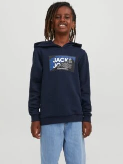 Jack & Jones Junior Sweatwear Sweatshirt Kinderen Blauw / Nachtblauw 9 Jack & Jones Junior Sweatwear Sweatshirt Kinderen Blauw / Nachtblauw -Hummel Winkel ffd45399e7420a4e391cada8717e2e4a